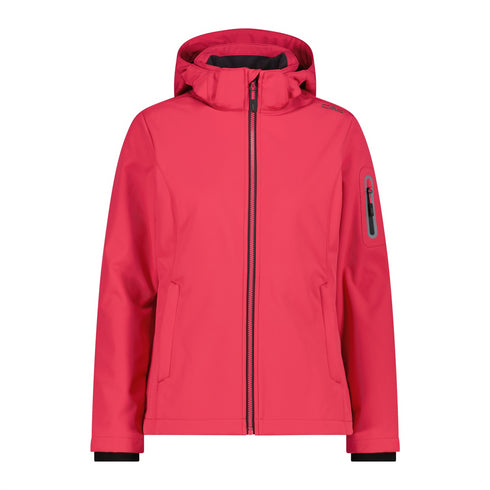 CMP Women's Lightweight Softshell Jacket with Detachable Hood 39A5006
